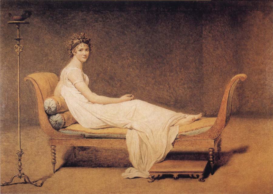 Jacques-Louis  David Madame Recamier